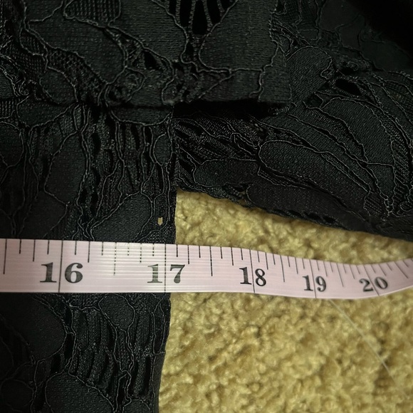Crown & Ivy Black Lace Dress Size 16 - Picture 9 of 9